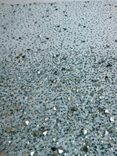 Zöld vagy kacsa csipke Haute Couture